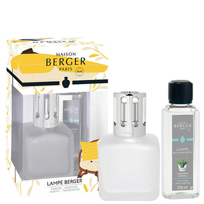 Set llampë katalitike dhe mbushës Maison Berger Paris Glacon +Citronella 250 ml