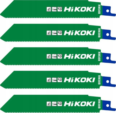 Set tehe sharrë Sabre Hikoki RM38B S921BEF 752683, 5 copë