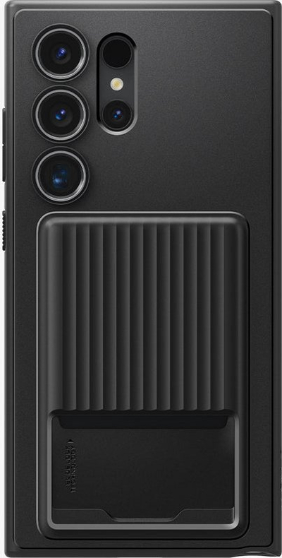 Mbulesë telefoni Spigen Liquid Slot për Samsung Galaxy S24 Ultra, xhep për kartelë, matte black