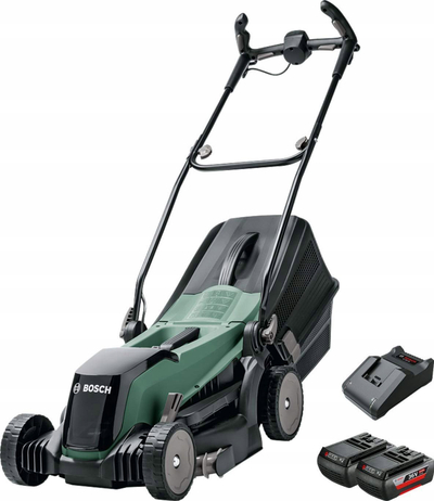 Makine bari pa kabllo Bosch EasyRotak 36-550, 36V, me bateri, jeshile me të zezë