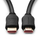 Kabllo HDMI Microconnect 8K, 1.5m, HDMI 2.1, e zezë