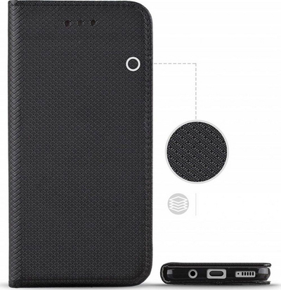 Mbrojtëse me magnet Nemo (U) për Xiaomi Redmi 10, e zezë