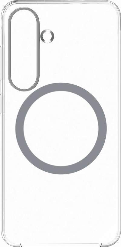 Futollë Samsung Clear Magnet Case për Galaxy S25, magnet i integruar, transparente