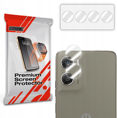Заштита за камера GrizzGlass HybridGlass за Motorola Moto G06 Power, сет 2 парчиња, транспарентна