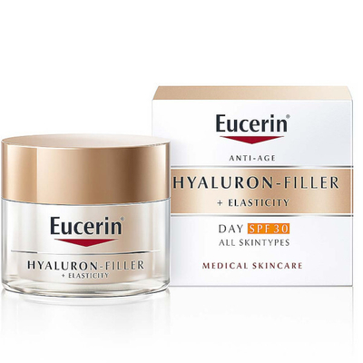 Krem Eucerin SPF 30 Hyaluron-Filler + Elasticity, 50 ml