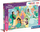 Puzzle Clementoni Disney Princess, 104 copa, me shkëlqim, shumëngjyrësh