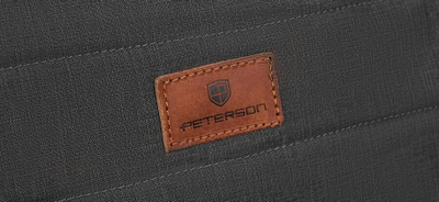 Çantë udhëtimi Peterson Weekend, poliester, madhësi mesatare, gri e errët