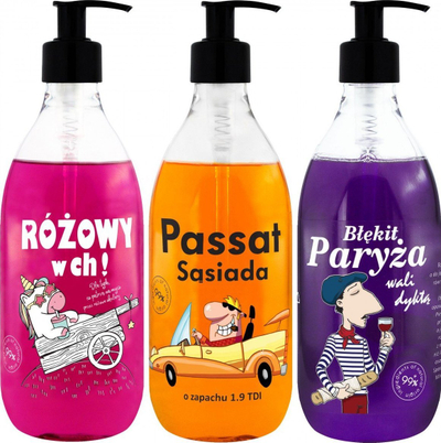 Xhel dushi Shots Cleaner Pack, set 3 copë, 3 x 500ml, shumëngjyrësh