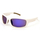 Syze dielli Reebok Classic 2 Wth Rv T26-6248, UV400, polikarbonat, bardhë vjollcë
