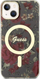 Mbrojtëse telefoni Guess Flower MagSafe për iPhone 14 Plus, plastike, jeshile