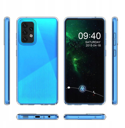 Kapak telefoni elowy Ultra Clear, 0.5mm, për Samsung Galaxy A32 4G, transparent