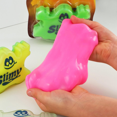Lodër slime Joker Slimy Mega Elastic, 150 g, neon, shumë elastike