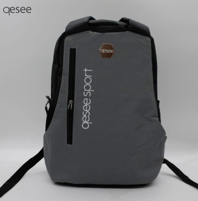 Çantë shpine Qesee Sport, e hirtë/ zezë