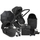 Karrocë bebe iCandy Peach 7 Studio, set komplet 3 në 1, deri 25kg, e zezë