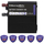 Karikues baterish Qoltec Monolith 51958, 10A, 12V, i zi