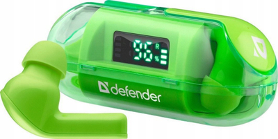 Kufje Defender 63917, me kabllo, mbi vesh