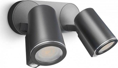 Aplike muri Steinel Spot DUO, LED 15W, me sensor lëvizjeje, antracit
