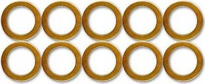 Rondela bakri HEL, 8mm, set 10 copë