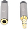 Kabllo zgjatëse audio Manhattan Stereo, 3.5mm, 5m, mashkull/femër, e zezë
