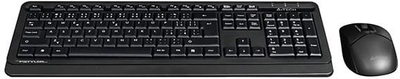 Set tastjere dhe mi A4Tech FG1012S, wireless 2.4GHz, DPI 1200, i zi