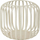 Lampion Home Styling Collection i vogël, minimalist, metalik, krem