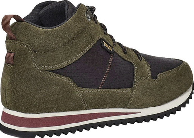 Atlete outdoor TEVA Highside Mid për burra, me qafë t’gjatë, Dark Olive Black