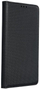 Футрола Smart Case Book за iPhone 16e SE 4 2025, со магнет, со џеб за картички, црна