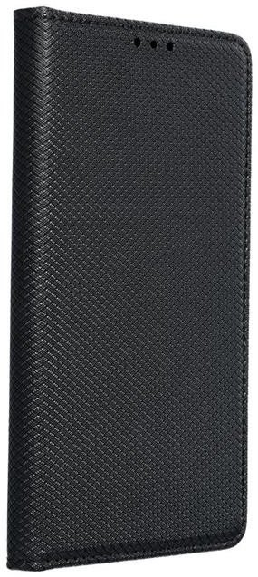 Футрола Smart Case Book за iPhone 16e SE 4 2025, со магнет, со џеб за картички, црна