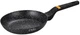 Tigan Bollire Bolzano BR-1405, 20 cm, me veshje mermeri, i zi