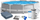 Pishinë kornizë Intex Garden Frame Pool, 366 x 76 cm, set 4 në 1, blu