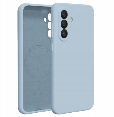 Mbrojtëse telefoni Etteri Silicone Mag, Samsung Galaxy A57 5G, e kaltër e çelët
