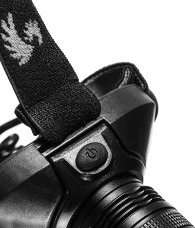 Llambë koke Falcon Eye Flash, 180lm, 3xAAA, e zezë