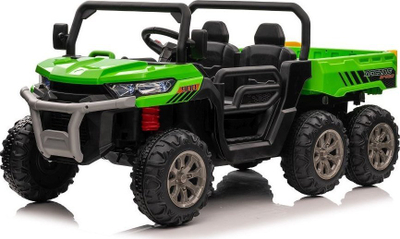 Makina elektrike për fëmijë Leantoys XMX623B, 24V, LED MP4 Bluetooth, jeshile