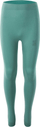 Leggins termikë për kalamaj Hi-Tec Hikro, pa qepje, për sport dimri, jeshil