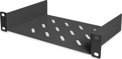 Kasë për pajisje të rrjetit Digitus (DN-10-SET-1-B), 10"/254mm, i zi