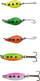 Set karremash DAM Trout Pack 1 Mixed, 3 cm, 2 4 g, shumëngjyrësh