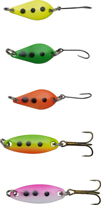 Set karremash DAM Trout Pack 1 Mixed, 3 cm, 2 4 g, shumëngjyrësh