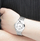 Orë dore për femra Casio LTP-1259D-7BEF, e argjendtë