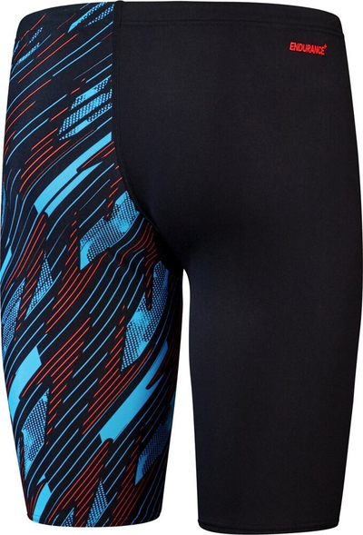 Kostum noti meshkuj Speedo HyperBoom V-Cut Jammer, Endurance+, i zi blu