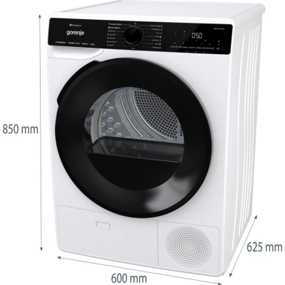 Tharëse rrobash Gorenje DPNA92WIFI, 9 kg, A++, e bardhë e zezë