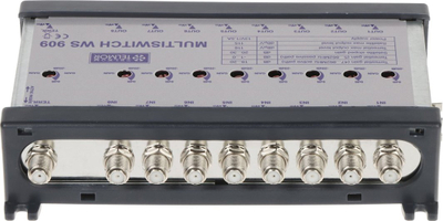 Amplifikator magistrale Eaton Telkom Telmor WS-909, 9 hyrje 9 dalje, satelit dhe tokësor, gri