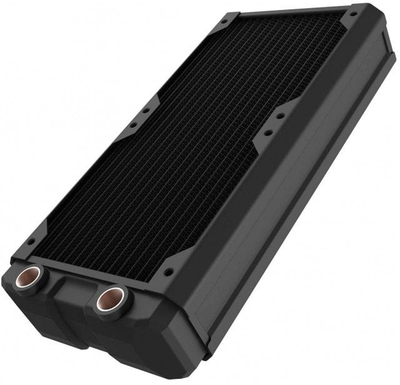 Radiator ftohës për PC Hardware Labs Black Ice Nemesis GTR 240, 240 mm, për 2 ventilatorë 120 mm, i zi