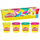 Set plasteline Play-Doh 4 Pack Vibrant Colors, 4 doza 85g, shumëngjyrësh