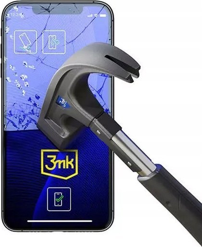 Xham mbrojtës 3MK FlexibleGlass për Realme 7 Pro, hibrid, transparent