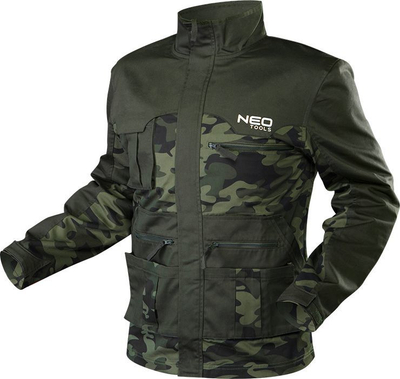 Xhaketë pune Neo CAMO, L, e gjelbër