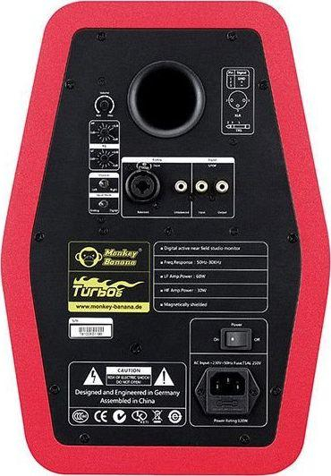 Monitor audio Monkey Banana Turbo 6, 50 30000 Hz, me kabllo, i kuq