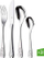 Set bestekësh për fëmijë WMF Safari, 4 pjesë, çelik inox Cromargan, i argjendtë