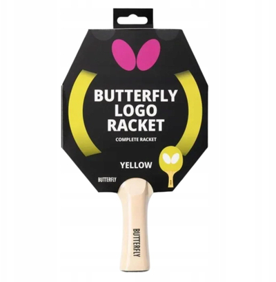 Reket për ping-pong Butterfly Logo Yellow, 150g, i verdhë