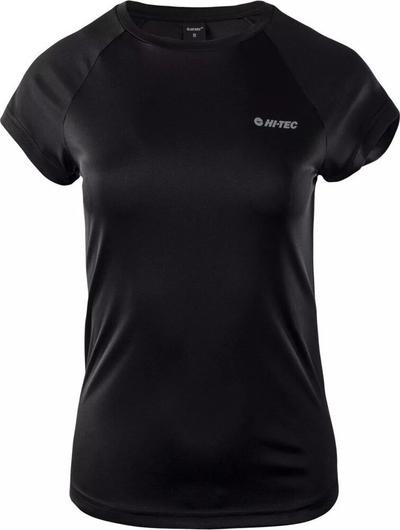 Bluzë sportive Hi-Tec Lady Alna W, poliester, për femra, e zezë