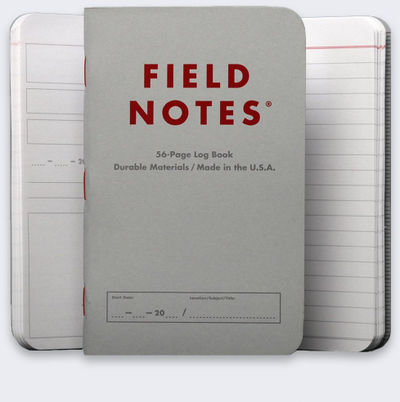 Fletore xhepi Field Notes Index Memo Books, 3.5" x 5.5", 56 faqe, paketë 2 copë